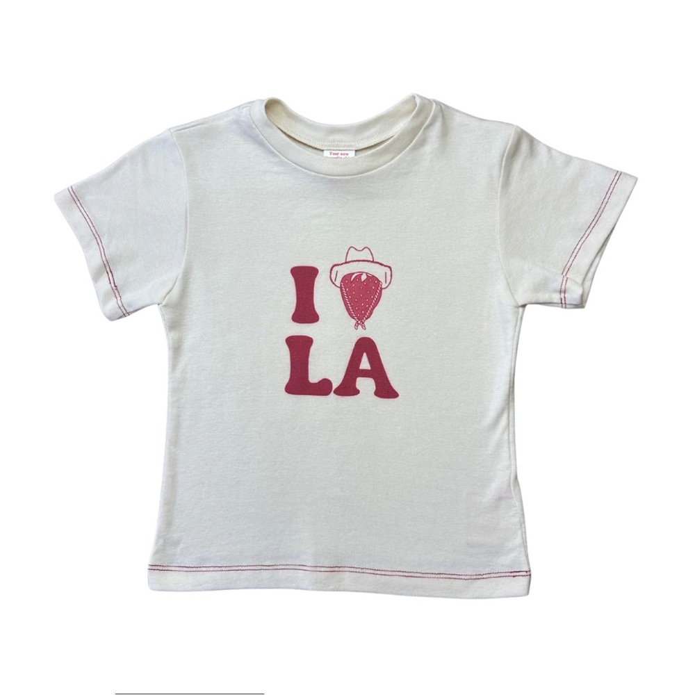 BNWT Fruit Face LA Baby Tee